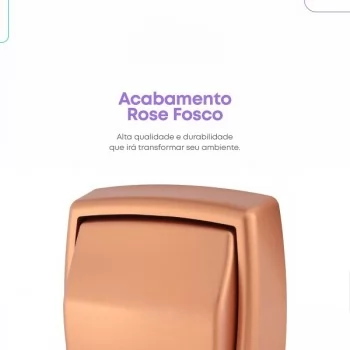Acabamento Para Válvula Descarga Deca Hydra Max Abs Rose