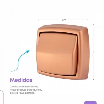 Acabamento Para Válvula Descarga Deca Hydra Max Abs Rose