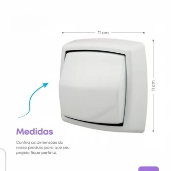 Acabamento Para Válvula Descarga Deca Hydra Max Abs Branco